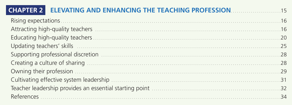 Teaching for the future (OECD, 2023)